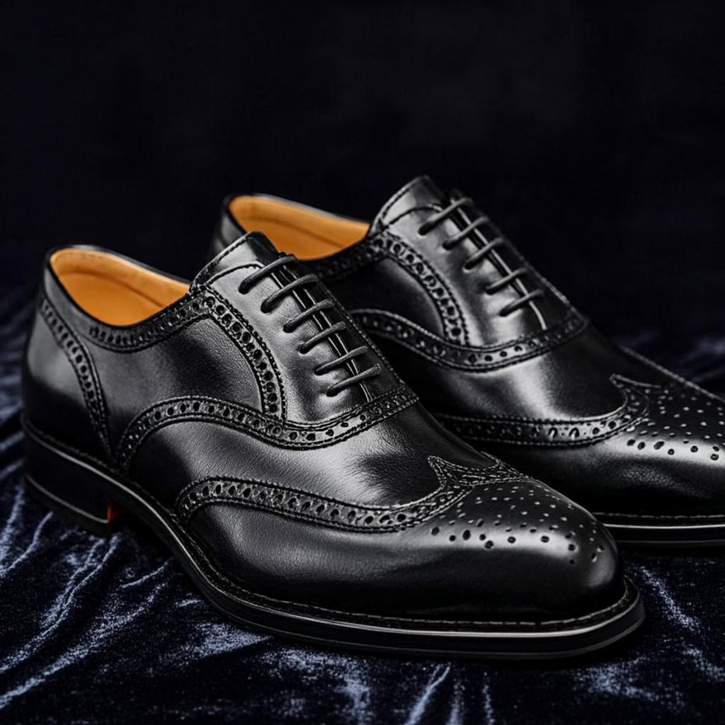 Derby Noir Patiné