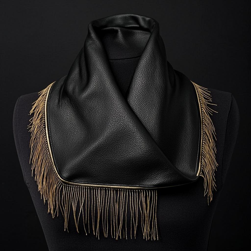 Foulard Imprimé Cuir