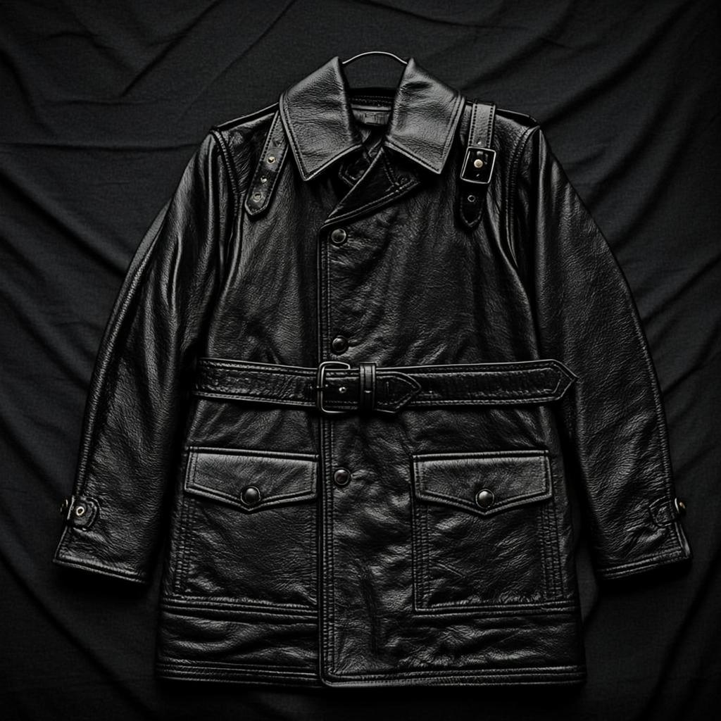 Trench Cuir Long