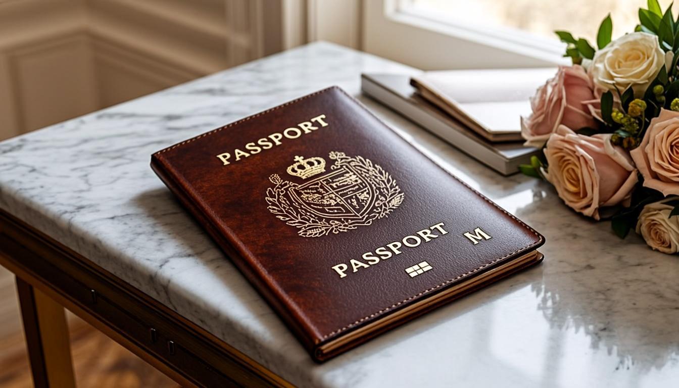 Étui Passeport Cuir