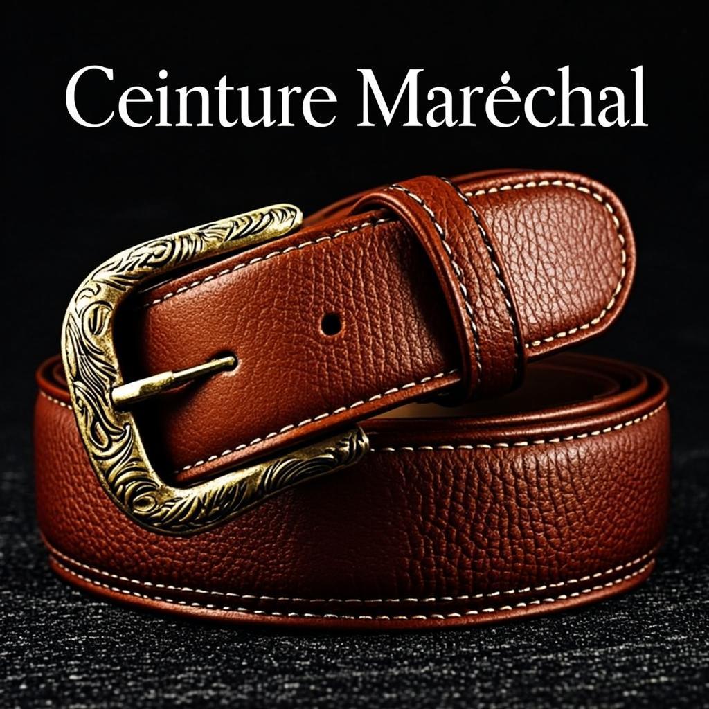 Ceinture Maréchal — Ceintures MATAR STYLE CUIR